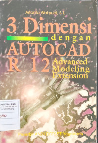 Image of 3 Dimensi dengan AutoCAD R12 Advanced Modling Extension